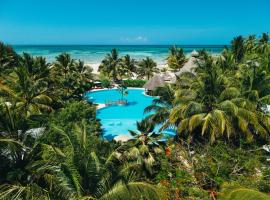 桑给巴尔白色天堂度假村，位于蓬圭的酒店