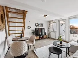 Moderne Maisonette-Wohnung, Balkon, Zentral