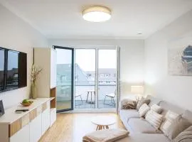 PrimeLoft "Frische Brise" - Penthouse - Fahrstuhl - modern & geräumig - Familien - Dachterasse - Tiefgarage