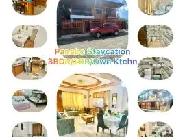 Len Staycation in Panabo 3BDR-2BR-Downstairs Wifi Netflix