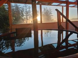 Cabañas Tinaja y Sauna Laguna Verde Valparaiso，位于瓦尔帕莱索的酒店