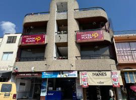 HOTEL y Vapor PLAZA，位于Ciudad Hidalgo的Spa酒店