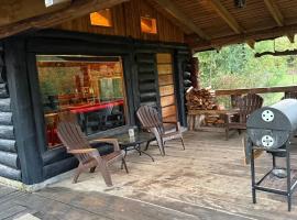 cabañas refugio quillaileo，位于Santa Bárbara的酒店