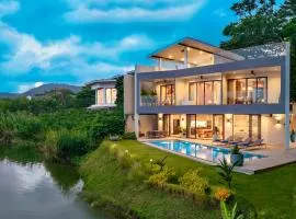 Lakeside 5-BR New Pool Villa in Gated Community