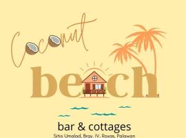 Coconut Beach Bar and Cottages，位于罗哈斯的酒店