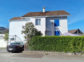 3 Zi Gartenwohnung，位于布克斯的酒店