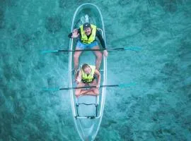 10 DIS-COUNT BIOBAY TOUR CALL 787 TROPICAL 249-8914 FROM 65 - 10 PAY 55 FOR RENTING A LOVESEAT TENT RENTAL -GLAMPING CAMPSITE-10FT Queen Bed-Huge Shower -Shadowed Secret FRUITS Garden -5 Minutes Walk Bio-Bay-Restaurants, Beaches -Stay at BIOLOGIST RV HOME