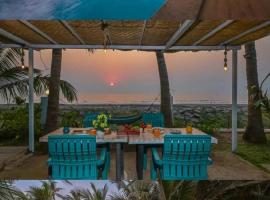 En-Ocean Luxurious Infinity Pool Villa Overlooking Sea And Beach Touch，位于阿利鲍格的酒店