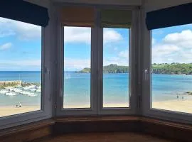 Face a la mer avec terrasse ensoleillee Brehec