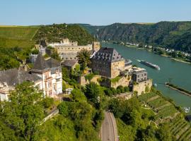 Hotel Schloss Rheinfels，位于圣戈阿尔的酒店