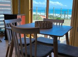 Cabaña Vista Playa Curiñanco，位于Curiñanco的酒店