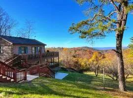 Mountain View Log Cabin - Cozy cabin in the Blue Ridge Mountains