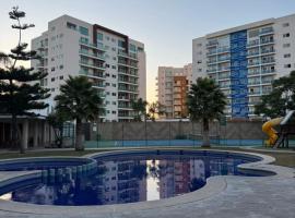 Loft Moderno cerca de Poliforum León, Natura Residencial，位于莱昂的酒店