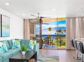 Elegant Oceanfront with Pool & Hot Tub in Maui Sunset