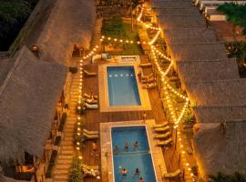 Tiki Hut Hostel，位于帕洛米诺的住宿