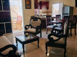 Cozy apartment, AC, Wifi, 2 Bedroom, 2 bath, Bani, 1-A