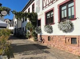 Zum Burggraf，位于诺伊莱宁恩的酒店