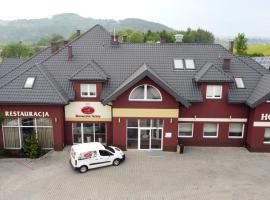 Hotel Słoneczne Tarasy，位于Grybów的酒店