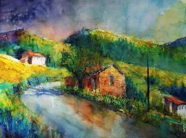 Chalet Battista Grotte di Frasassi，位于法布里亚诺的木屋