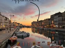 Appart cosy 4 personnes climatisé rue piétonne