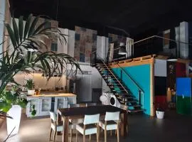 Stunning Industrial Loft in a former Power Plant Schaltzentrale