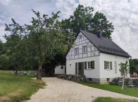 Holiday home in Ahorntal with swimming pool