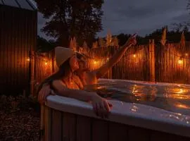 Tinyhouse luxe met hottub