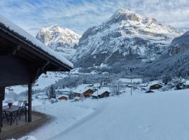 EIGERMAGIC Chalet Wartstein，位于格林德尔瓦尔德的木屋