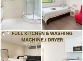 Easy check-in Luggage storage Washer dryer