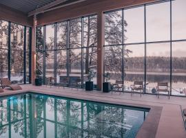 Aries Lago Park Hotel & SPA, Mazury，位于奥尔什蒂内克的酒店