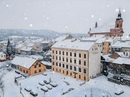 森特鲁中心酒店，位于赫拉尼采的宠物友好酒店