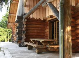 Chalet canadien en Morvan，位于Rouvray的酒店