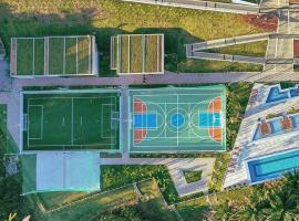 Apto aconchegante em condomínio resort litoral sul，位于帕纳米林的酒店