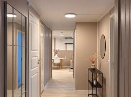 Kirkevegen apartment，位于Brumunddal的酒店