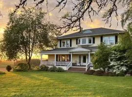 Barn Owl Hill Farm 1911 farm home w vineyard view