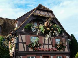 Hôtel Restaurant Relais De La Poste - Strasbourg Nord，位于拉旺泽诺的酒店