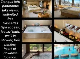 The Penthouse Bowness Tranquil Loft Jacuzzi Bath & Complimentary Cascades Spa Membership