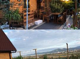 Berat Wooden Villas with Private Pool，位于培拉特的酒店