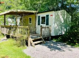 Mobil-home confortable avec terrasse au calme - API-1-52-915