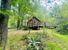 Chalet 18m², Terrasse sur Pilotis, 4 Personnes - API-1-52-927