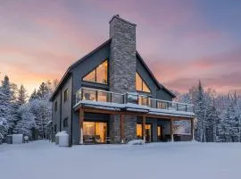 Chalet Neuf Avec Spa - Horizon Des Coteaux