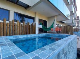 Apto Pe na Areia com Piscina Privativa，位于Ipioca的酒店