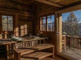 Chalet with fireplace and sauna，位于迈林根的酒店