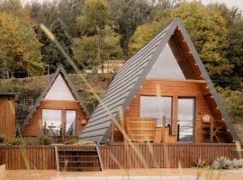 Casas da Madrinha，位于阿尔库什迪瓦尔德维什的木屋