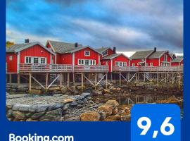 And&oslash;y Vest Rorbuer Reine，位于雷讷的木屋