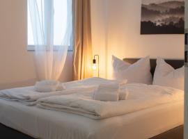 Modern-Apartment am Schloss - Claycation，位于马克特布赖特的酒店