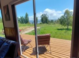 Cabaña en castro, privada con acceso a playa，位于Quilquico的酒店