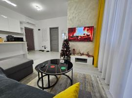 Apartament Dem Rădulescu langa strand，位于拉姆尼库沃尔恰的自助式住宿