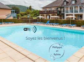 Corrèze rive Dordogne，位于阿让塔的酒店