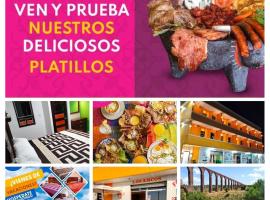 Hotel Los Arcos，位于Santa María Nopaltepec的酒店